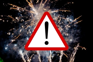 fireworks-1712688_Carl und warning-146916_OpenClipart-Vectors - beide auf Pixabay