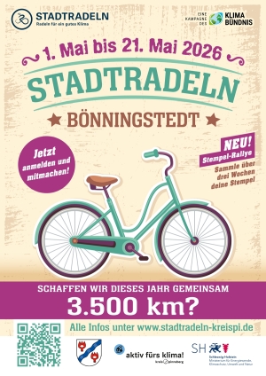 Plakat Stadtradeln 2026 Bönningstedt