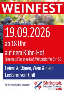 Weinfest Bönningstedt Weinfest Bönningstedt